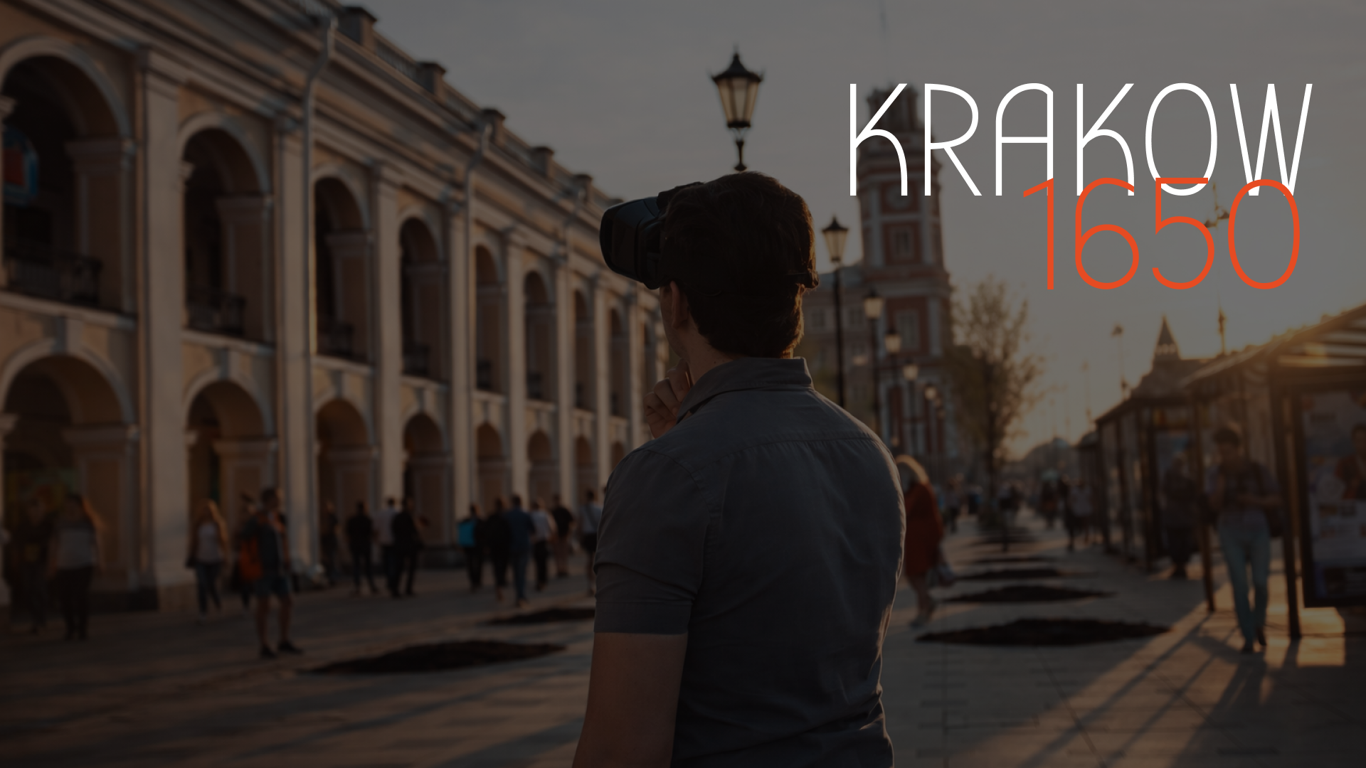 VR tour of Krakow in 1650